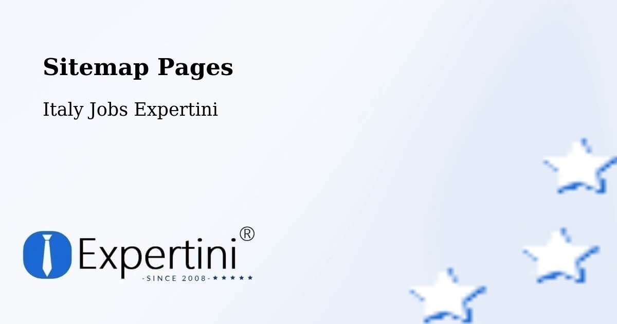 Sitemap Pages - Ronsecco - Italy Jobs Expertini